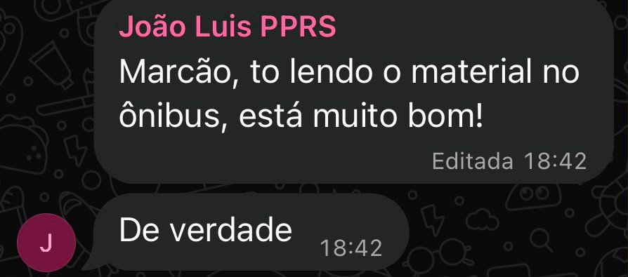 Depoimento de aluno lendo o material no ônibus